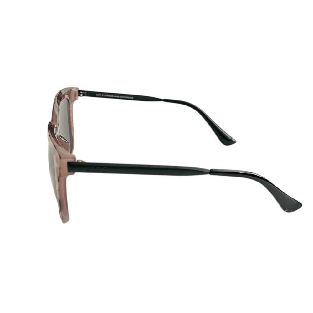 NEW DIFF Hailey Tortoise Shell Sunglasses Black Sides DE01-0255-HMGRN 54-19-45 - Picture 4 of 11